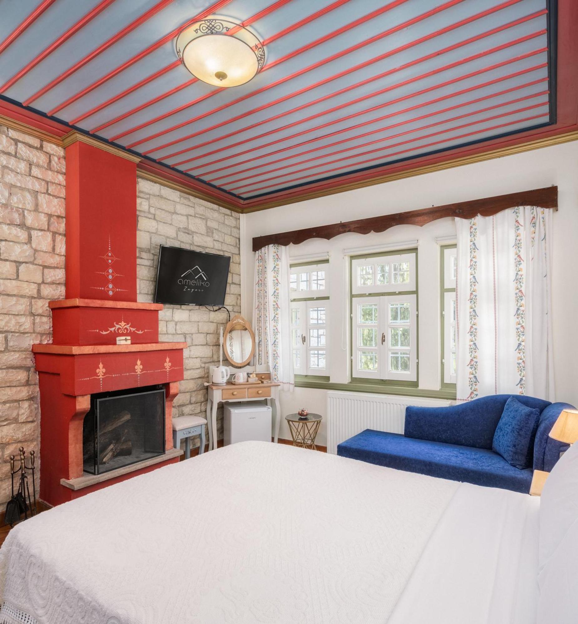 Ameliko Zagori Hotel Áno Pediná Værelse billede